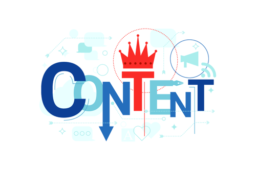 Write original content to generate leads and traffic.